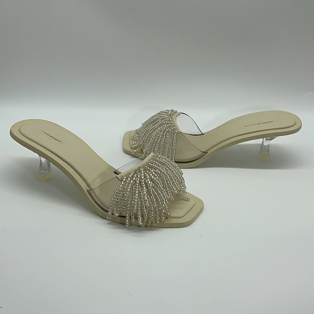 Cult Gaia Uma Beaded Mules - Picture 6 of 11